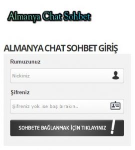 Almanya Sohbet Sitesi